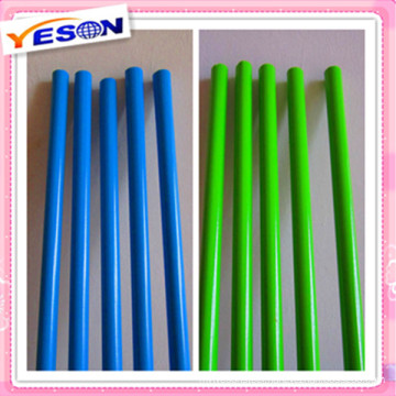 2014 New design painted and pvc covered metal broom handles